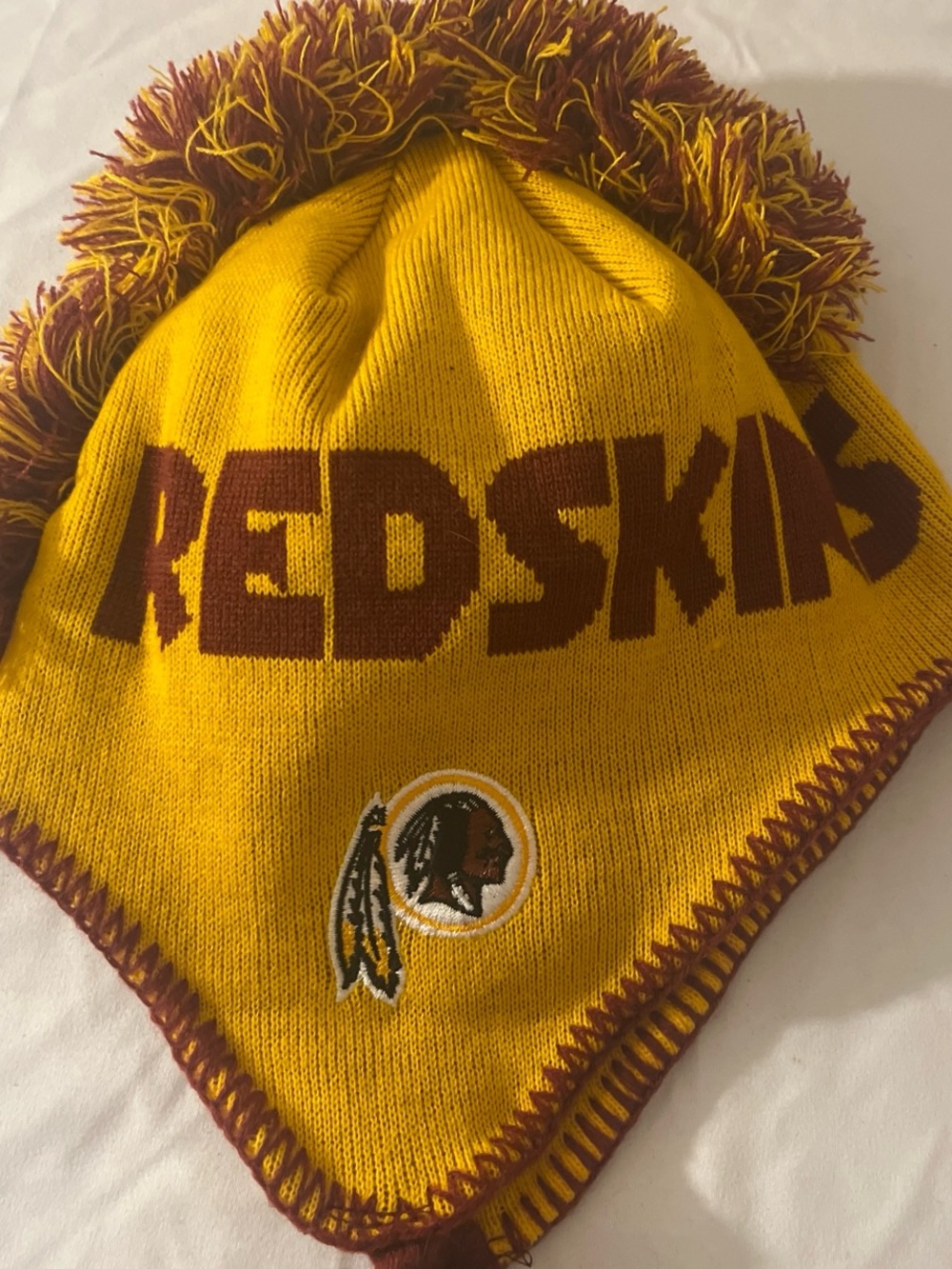 NFL Washington Football Mohawk Cap Beanie Knit Hat